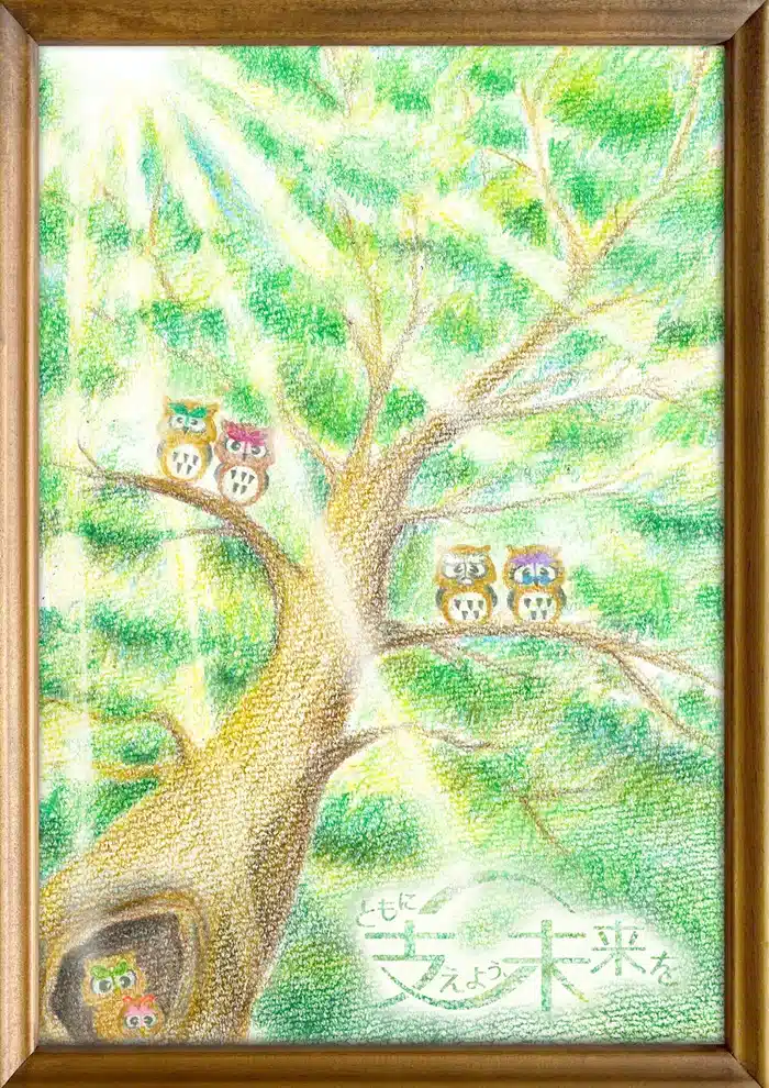 ふくっち家族大集合イラスト