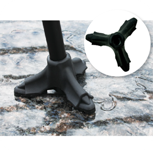 滑りにくい3点先ゴム（シナノ）