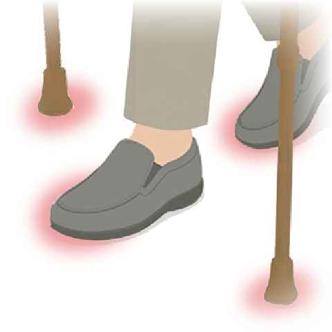 4点で支える「安心」のイメージ図