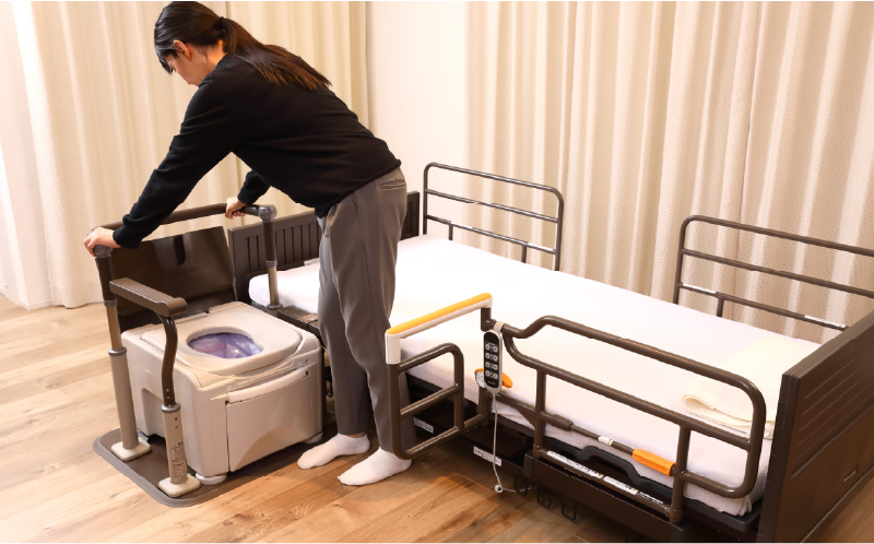 トイレのたびにリハビリ